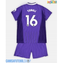 Camisa de time de futebol Tottenham Hotspur Sandro Tonali #16 Replicas 3º Equipamento Infantil 2026-27 Manga Curta (+ Calças curtas)